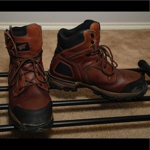Red Wing safety toe work boots